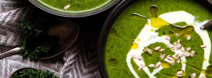 Coconut Green Soup with Celery & Ginger